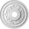 Ekena Millwork Baltimore PVC Medallion (Canopies up to 7 3/4"), 19"OD x 3 1/2"ID x 1"P, Textured Metallic Galaxy CMP19BAAGX - alternate 2